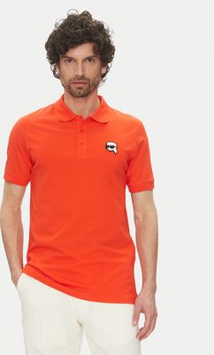 T-shirt męski casualowy Karl Lagerfeld ze sklepu: MODIVO w kategorii: T-shirty męskie - zdjęcie WP-EBWP-BKLVO-LN0_0000305124340