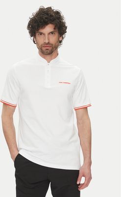 T-shirt męski na wiosnę Karl Lagerfeld ze sklepu: MODIVO w kategorii: T-shirty męskie - zdjęcie WP-EBWP-BKLVO-LN0_0000305124531