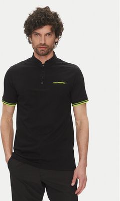 T-shirt męski casual Karl Lagerfeld ze sklepu: MODIVO w kategorii: T-shirty męskie - zdjęcie WP-EBWP-BKLVO-LN0_0000305124548