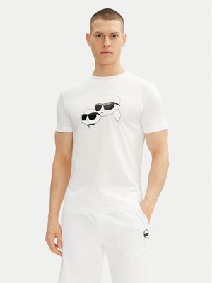 T-shirt męski młodzieżowy Karl Lagerfeld ze sklepu: MODIVO w kategorii: T-shirty męskie - zdjęcie WP-EBWP-BKLVO-LN0_0000305124845