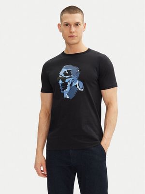 T-shirt męski na wiosnę Karl Lagerfeld ze sklepu: MODIVO w kategorii: T-shirty męskie - zdjęcie WP-EBWP-BKLVO-LN0_0000305124883