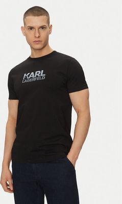 T-shirt męski Karl Lagerfeld ze sklepu: MODIVO w kategorii: T-shirty męskie - zdjęcie WP-EBWP-BKLVO-LN0_0000305124920