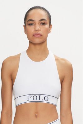 Polo Ralph Lauren - Biustonosz sportowy z napisem ze sklepu: MODIVO w kategorii: Biustonosze - zdjęcie WP-EBWP-BKLVO-LN0_0000305126214