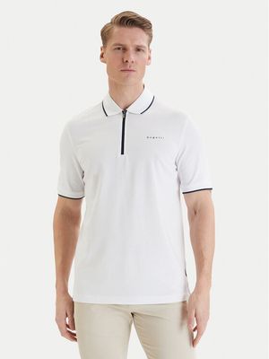 Bugatti - T-shirt męski wiosenny ze sklepu: MODIVO w kategorii: T-shirty męskie - zdjęcie WP-EBWP-BKLVO-LN0_0000305126795