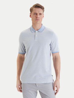 T-shirt męski casual Bugatti ze sklepu: MODIVO w kategorii: T-shirty męskie - zdjęcie WP-EBWP-BKLVO-LN0_0000305126801