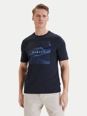 T-shirt męski na wiosnę Bugatti ze sklepu: MODIVO w kategorii: T-shirty męskie - zdjęcie WP-EBWP-BKLVO-LN0_0000305127006