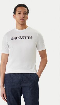 Bugatti - T-shirt męski na wiosnę ze sklepu: MODIVO w kategorii: T-shirty męskie - zdjęcie WP-EBWP-BKLVO-LN0_0000305127013