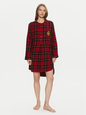 Koszula nocna w nadruki Polo Ralph Lauren ze sklepu: MODIVO w kategorii: Koszule nocne - zdjęcie WP-EBWP-BKLVO-LN0_0000305127648