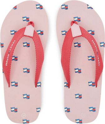 Tommy Hilfiger - Klapki dziecięce na lato ze sklepu: MODIVO w kategorii: Klapki dziecięce - zdjęcie WP-EBWP-BKLVO-LN0_0000305133496
