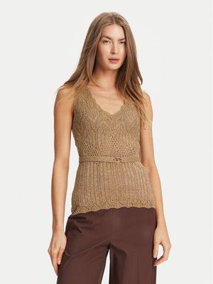 Bluzka damska casual Twinset ze sklepu: MODIVO w kategorii: Bluzki damskie - zdjęcie WP-EBWP-BKLVO-LN0_0000305136091
