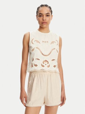 Twinset - Bluzka damska ze sklepu: MODIVO w kategorii: Bluzki damskie - zdjęcie WP-EBWP-BKLVO-LN0_0000305136442