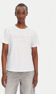 Twinset - Bluzka damska na wiosnę ze sklepu: MODIVO w kategorii: Bluzki damskie - zdjęcie WP-EBWP-BKLVO-LN0_0000305136527