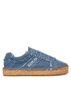 Espadryle damskie na lato Replay ze sklepu: MODIVO w kategorii: Espadryle damskie - zdjęcie WP-EBWP-BKLVO-LN0_0000305139900