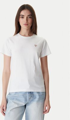 Bluzka damska casual Guess Jeans ze sklepu: MODIVO w kategorii: Bluzki damskie - zdjęcie WP-EBWP-BKLVO-LN0_0000305145918