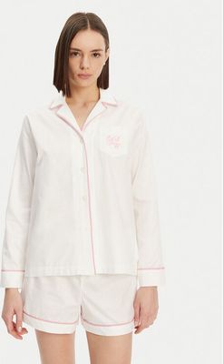 Piżama bez wzorów LAUREN RALPH LAUREN ze sklepu: MODIVO w kategorii: Piżamy damskie - zdjęcie WP-EBWP-BKLVO-LN0_0000305149770