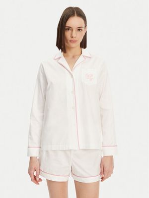 Piżama bez wzorów LAUREN RALPH LAUREN ze sklepu: MODIVO w kategorii: Piżamy damskie - zdjęcie WP-EBWP-BKLVO-LN0_0000305149770