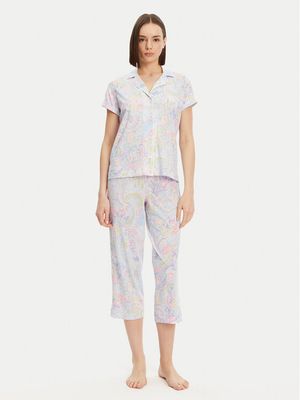 Piżama w kwiaty LAUREN RALPH LAUREN ze sklepu: MODIVO w kategorii: Piżamy damskie - zdjęcie WP-EBWP-BKLVO-LN0_0000305149800