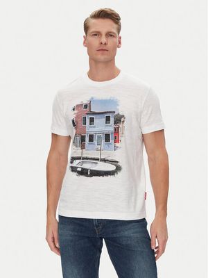 T-shirt męski JOOP! Jeans ze sklepu: MODIVO w kategorii: T-shirty męskie - zdjęcie WP-EBWP-BKLVO-LN0_0000305151223