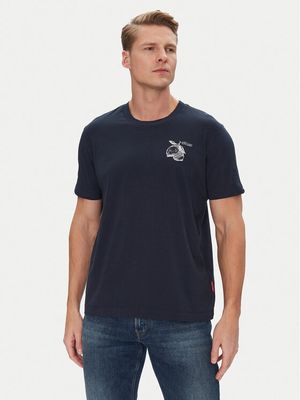 T-shirt męski casual JOOP! Jeans ze sklepu: MODIVO w kategorii: T-shirty męskie - zdjęcie WP-EBWP-BKLVO-LN0_0000305151308
