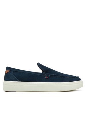 Mokasyny męskie Tommy Hilfiger ze sklepu: MODIVO w kategorii: Mokasyny męskie - zdjęcie WP-EBWP-BKLVO-LN0_0000305155139