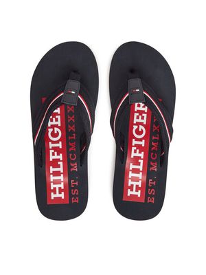 Klapki męskie na lato Tommy Hilfiger ze sklepu: MODIVO w kategorii: Klapki męskie - zdjęcie WP-EBWP-BKLVO-LN0_0000305155627