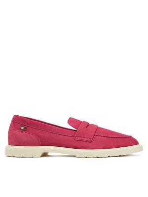 Mokasyny jesienne Tommy Hilfiger ze sklepu: MODIVO w kategorii: Mokasyny damskie - zdjęcie WP-EBWP-BKLVO-LN0_0000305156693