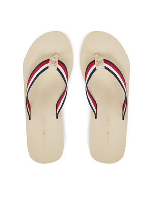Klapki damskie na lato Tommy Hilfiger ze sklepu: MODIVO w kategorii: Klapki damskie - zdjęcie WP-EBWP-BKLVO-LN0_0000305157416