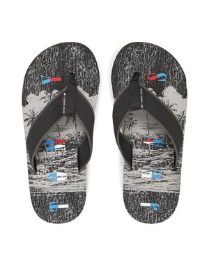 Klapki męskie na lato Tommy Jeans ze sklepu: MODIVO w kategorii: Klapki męskie - zdjęcie WP-EBWP-BKLVO-LN0_0000305158963