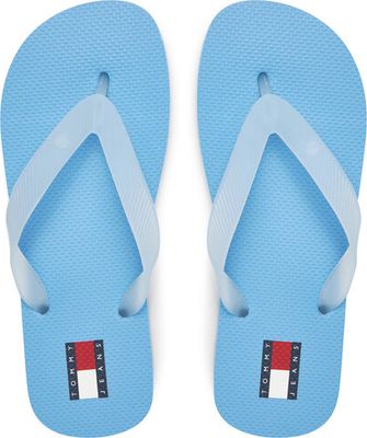 Klapki damskie na lato Tommy Jeans ze sklepu: MODIVO w kategorii: Klapki damskie - zdjęcie WP-EBWP-BKLVO-LN0_0000305159212