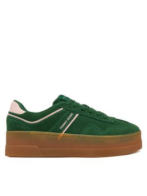 Tommy Jeans - Buty sportowe damskie wiosenne ze sklepu: MODIVO w kategorii: Buty sportowe damskie - zdjęcie WP-EBWP-BKLVO-LN0_0000305159465