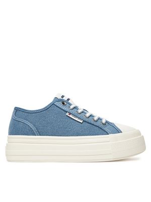 Tommy Jeans - Buty sportowe damskie na wiosnę ze sklepu: MODIVO w kategorii: Buty sportowe damskie - zdjęcie WP-EBWP-BKLVO-LN0_0000305159489