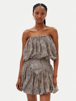 Bluzka damska w stylu boho Bardot ze sklepu: MODIVO w kategorii: Bluzki damskie - zdjęcie WP-EBWP-BKLVO-LN0_0000305168146