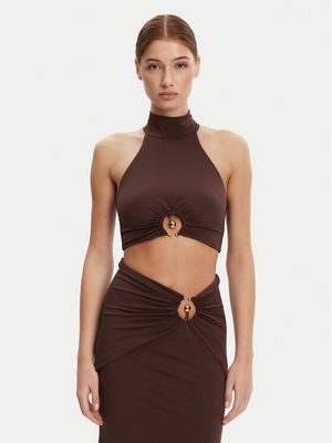 Bluzka damska casual Bardot ze sklepu: MODIVO w kategorii: Bluzki damskie - zdjęcie WP-EBWP-BKLVO-LN0_0000305168177