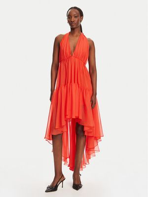 Sukienka elegancka Bardot ze sklepu: MODIVO w kategorii: Sukienki - zdjęcie WP-EBWP-BKLVO-LN0_0000305168764