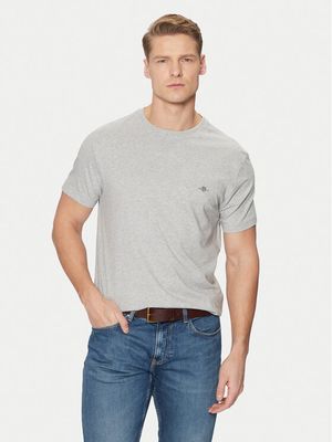 T-shirt męski wiosenny Gant ze sklepu: MODIVO w kategorii: T-shirty męskie - zdjęcie WP-EBWP-BKLVO-LN0_0000305179067