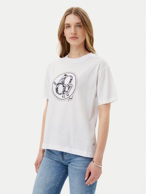 Joop! - Bluzka damska w stylu młodzieżowym wiosenna ze sklepu: MODIVO w kategorii: Bluzki damskie - zdjęcie WP-EBWP-BKLVO-LN0_0000305192684