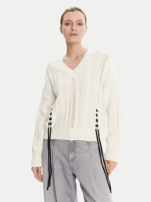 Sweter damski casual BOSS ze sklepu: MODIVO w kategorii: Swetry damskie - zdjęcie WP-EBWP-BKLVO-LN0_0000305196316