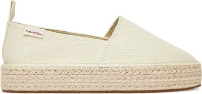 Espadryle damskie letnie Calvin Klein Jeans ze sklepu: MODIVO w kategorii: Espadryle damskie - zdjęcie WP-EBWP-BKLVO-LN0_0000305197399