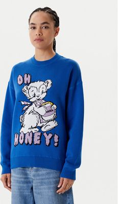 Sweter damski casual HUGO ze sklepu: MODIVO w kategorii: Swetry damskie - zdjęcie WP-EBWP-BKLVO-LN0_0000305204714
