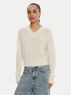 Sweter damski casual HUGO ze sklepu: MODIVO w kategorii: Swetry damskie - zdjęcie WP-EBWP-BKLVO-LN0_0000305204899
