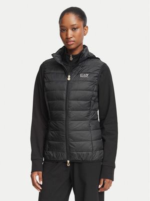EA7 Emporio Armani - Kamizelka damska casualowa na jesień ze sklepu: MODIVO w kategorii: Kamizelki damskie - zdjęcie WP-EBWP-BKLVO-LN0_0000305208132