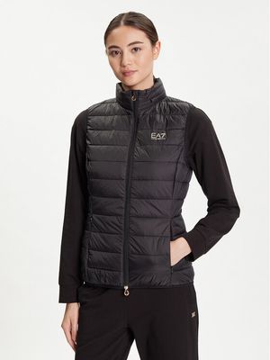 EA7 Emporio Armani - Kamizelka damska casualowa na jesień ze sklepu: MODIVO w kategorii: Kamizelki damskie - zdjęcie WP-EBWP-BKLVO-LN0_0000305208132