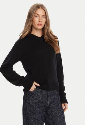 Sweter damski na zimę casual HUGO ze sklepu: MODIVO w kategorii: Swetry damskie - zdjęcie WP-EBWP-BKLVO-LN0_0000305211224