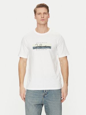 T-shirt męski na wiosnę młodzieżowy Jack & Jones ze sklepu: MODIVO w kategorii: T-shirty męskie - zdjęcie WP-EBWP-BKLVO-LN0_0000305211279