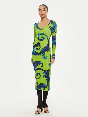 Sukienka dopasowana Versace Jeans Couture ze sklepu: MODIVO w kategorii: Sukienki - zdjęcie WP-EBWP-BKLVO-LN0_0000305211774