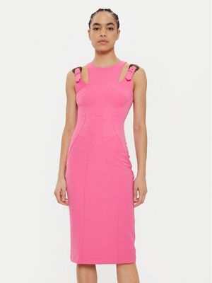 Sukienka dopasowana na wiosnę Versace Jeans Couture ze sklepu: MODIVO w kategorii: Sukienki - zdjęcie WP-EBWP-BKLVO-LN0_0000305211828