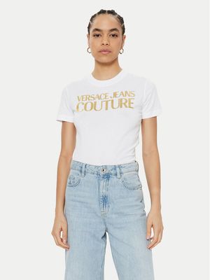 Versace Jeans Couture - Bluzka damska młodzieżowa ze sklepu: MODIVO w kategorii: Bluzki damskie - zdjęcie WP-EBWP-BKLVO-LN0_0000305211965