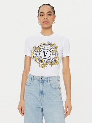 Bluzka damska młodzieżowa Versace Jeans Couture ze sklepu: MODIVO w kategorii: Bluzki damskie - zdjęcie WP-EBWP-BKLVO-LN0_0000305211996