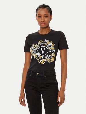 Bluzka damska wiosenna Versace Jeans Couture ze sklepu: MODIVO w kategorii: Bluzki damskie - zdjęcie WP-EBWP-BKLVO-LN0_0000305212009