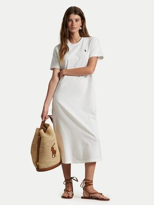 Polo Ralph Lauren - Sukienka prosta ze sklepu: MODIVO w kategorii: Sukienki - zdjęcie WP-EBWP-BKLVO-LN0_0000305212399